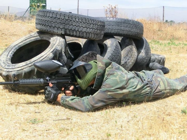 Camuflaje en el escenario